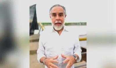 Armando Benedetti, ministro del Interior. 