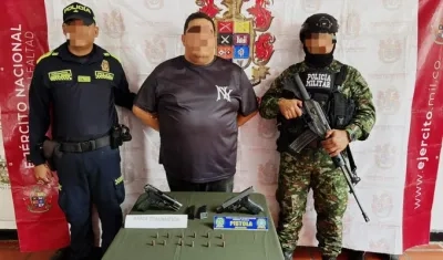 Capturado presunto integrante del 'Clan del Golfo'. 