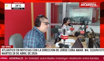 Transmisión de Atlántico en Noticias.