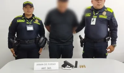 El capturado quedó a disposición de la URI de la Fiscalía, en Soledad. 