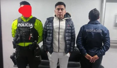 El exjuez Christian Luvin Quito.