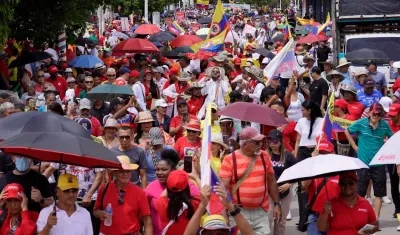 Marcha del Día del Trabajo.