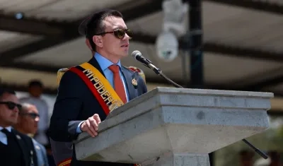 Daniel Noboa, presidente de Ecuador.