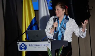 La Defensora del Pueblo, Iris Marín.