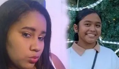 Lindy Nairobis Contreras Liñán y Thalia Marcela Cardozo Acuña. 