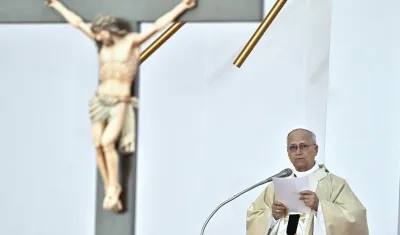 El Papa León XIV desde Angola.