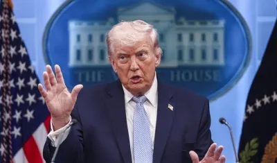 El Presidente Donald Trump.