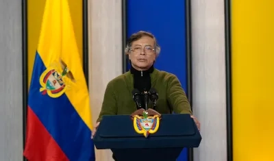 El Presidente Gustavo Petro.