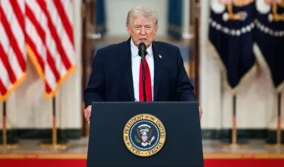 El Presidente de Estados Unidos, Donald Trump.