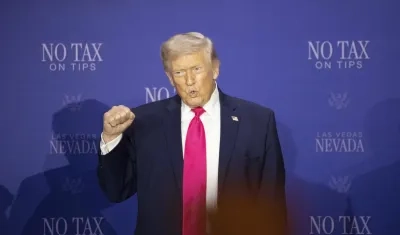El Presidente de Estados Unidos, Donald Trump.