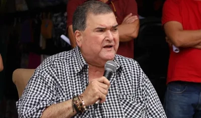 El alcalde de Sabanalarga, José Elías Chams
