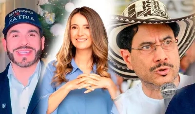 Abelardo De La Espriella, Paloma Valencia e Iván Cepeda