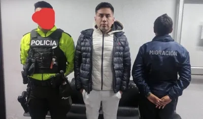 Christian Luvin Quito Carpio, juez "investigado por asociación ilícita en el denominado Caso Fachada".