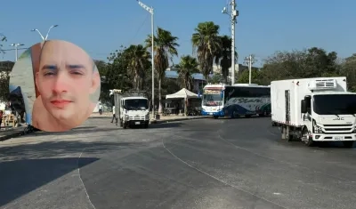 Lugar de los hechos y la víctima Kevin Hernández Pérez.