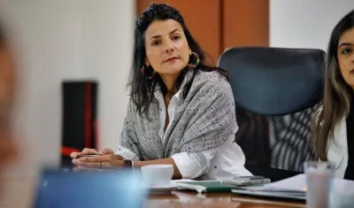 Irene Vélez, ministra de Ambiente.