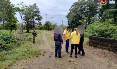 Labores de las autoridades.