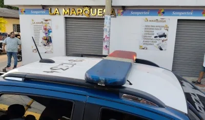 El negocio fue cerrado tras el atentado a la mujer. 