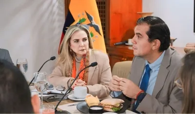 Mónica Heller, presidenta de Cámara de Comercio de Quito.