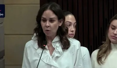 María Claudia Tarazona, esposa de Miguel Uribe