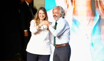 Paloma Valencia y Juan Daniel Oviedo.