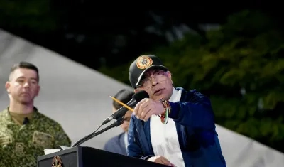 El Presidente Gustavo Petro.