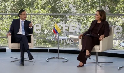 El Presidente Gustavo Petro.
