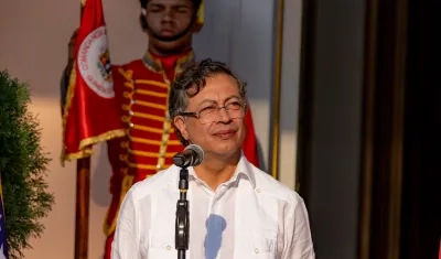 El Presidente Gustavo Petro.