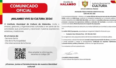 Publicación de convenio y acta de cierre del proceso.