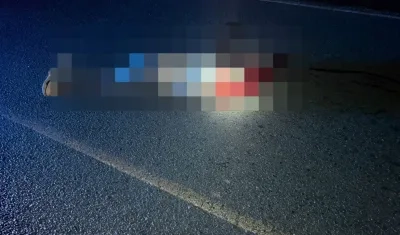 Crimen en la vía Sabanilla. 