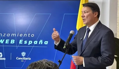 El Registrador Nacional de Colombia, Hernán Penagos.