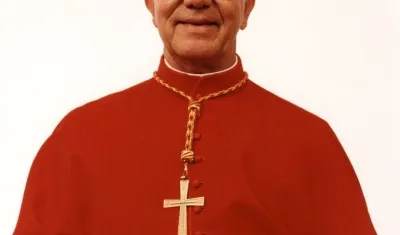 El cardenal colombiano Pedro Rubiano, arzobispo emérito de Bogotá que falleció el 14 de abril de 2024.
