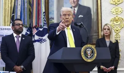 El presidente estadounidense, Donald Trump.