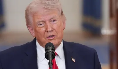 Donald Trump, presidente de Estados Unidos. 
