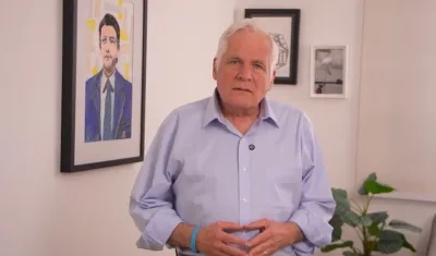 El candidato Miguel Uribe Londoño.