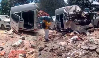 Ataque con cilindros este sábado en la Vía Panamericana, en el Cauca. 