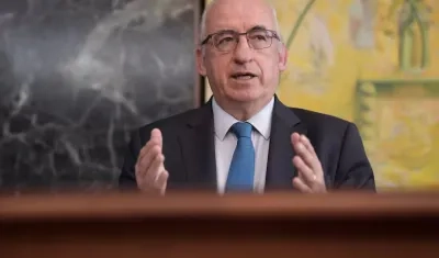El gerente del Banco de la República, Leonardo Villar.
