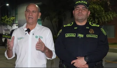 Secretario de Gobierno de Puerto Colombia y Comandante Operativo de la Mebar