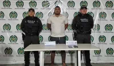 Jesús Manuel Váldez Ortega, alias ‘El abuelo’, cuando fue capturado en 2024. 