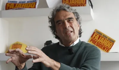 Sergio Fajardo, candidato presidencial.
