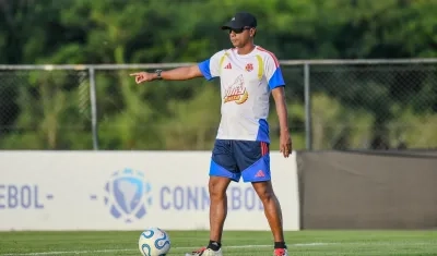 Freddy Hurtado, cde la Selección Colombia masculina sub–17.