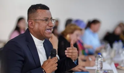 Luis Alfonso Escobar, gobernador de Nariño. 