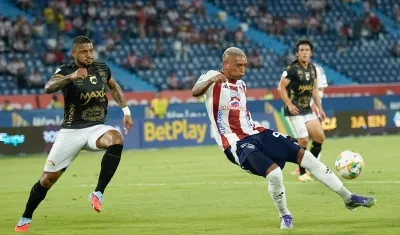 Jermein Peña, defensa central del Junior.