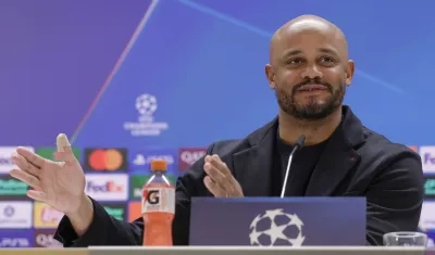 Vincent Kompany, entrenador del Bayern Múnich. 