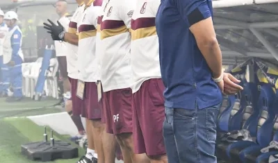 Lucas González, técnico del Deportes Tolima. 
