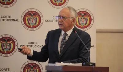 Guillermo Jaramillo, ministro de Salud. 