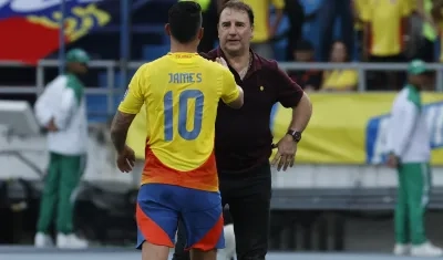 Néstor Lorenzo se reunirá en Estados Unidos con James Rodríguez. 