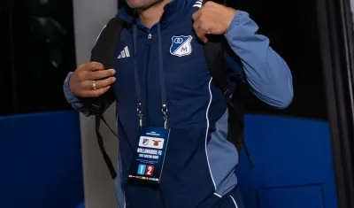 Radamel Falcao García, delantero de Millonarios. 