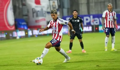 Jannenson Sarmiento llegó al Junior procedente del Unión Magdalena. 