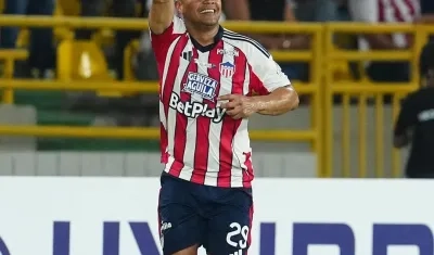 Teófilo Gutiérrez marcó, de pena máxima, el gol del Junior.