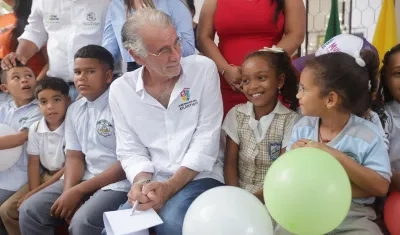 Eduardo Verano, gobernador del Atlántico.